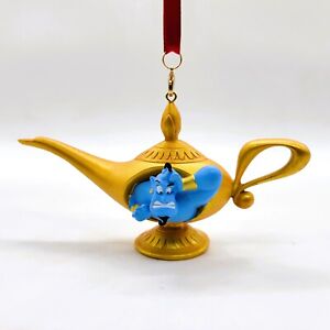 Disney Aladdin Genie Lamp Sketchbook Christmas Ornament