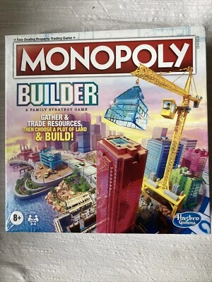 Monopoly Builder Board Game, Board Games for Kids and Adults, Strategy Games, Fa - Image 1 of 4