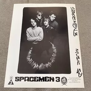 Foto de prensa de Spacemen 3 8x10”. Sonic Boom, J. Spaceman, Taang! Discos. - Imagen 1 de 2