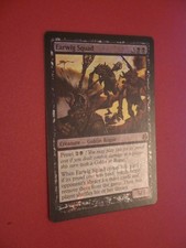 Mtg magic card promo launch earwig squad (English squad perce ears) foil