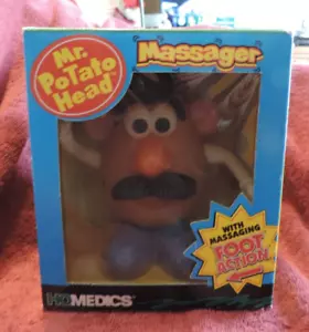 NOS Mr. Potato Head Massager In Original Box 1990’s Hard Plastic Retro Toy - Picture 1 of 1