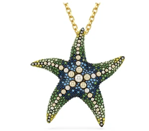 Swarovski 5684168 Pendente e spilla Idyllia Crystal pearls Stella marina Multic. - Imagen 1 de 2