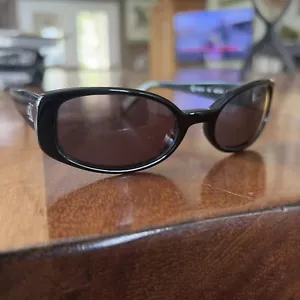 Calvin Klein CK 4022 70 49 19 140 Black Sunglasses Smoke Lens With Case - Picture 1 of 19