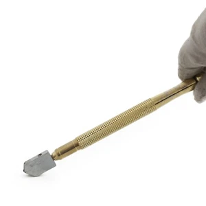 Glass Cutter 5-12mm Golden Metal Handle with carbide wheel Cutter for Glass - Picture 1 of 6