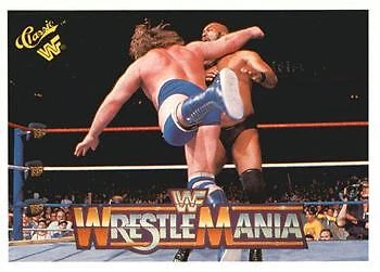 Bad News Brown / Jim Duggan 1990 Classic WWF History of Wrestlemania - #85 - - Image 1 of 2