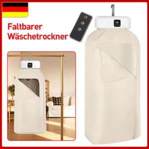 Elektrischer Trockner Tragbarer Wäschetrockner Trockner Warmluft Energiesparende - Bild 1 von 11