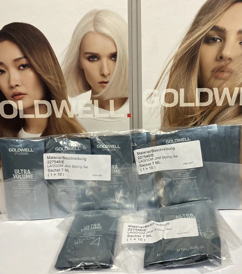 Goldwell Lagoom Jam Styling Gel 30x7ml =210ml Neu Reise Größe - Bild 1 von 1