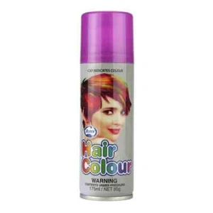 Purple Hair Spray 175ML Temporary Plain Coloured Hairspray Styling Party Supply - Picture 1 of 2