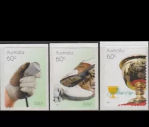 MINT 2011 GOLF P&S DOMESTIC STAMP SET - Foto 1 di 1