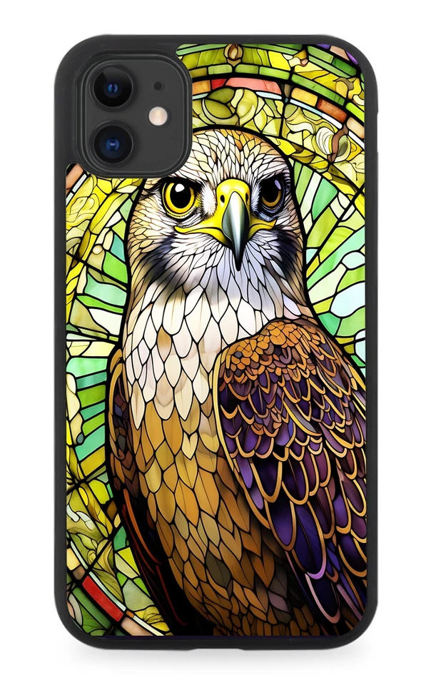 Peregrine Falcon Rubber Phone Case Falcons Falconry Bald Eagle Eagles Bird DL87 - Image 1 of 2