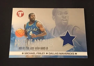 TARJETA DE JERSEY AUTÉNTICA DE JUEGO USADA MICHAEL FINLEY CERTIFICADA DALLAS MAVERICKS - Imagen 1 de 3