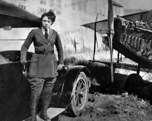8x10 Druck Historisch Bessie Coleman Erster Afroamerikanischer Pilot #4589 - Bild 1 von 1