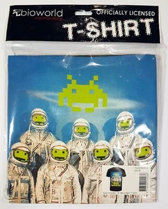 BIOWORLD/TAITO/ATARI Official Game Shirt SPACE INVADERS schwarz Gr. M NEU Ovp - Bild 1 von 1