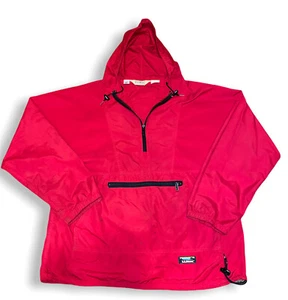 L. L. Bean Herren Vintage Windbreaker 90s ROT Anorak Jacke Größe Large/XL? Made In USA - Bild 1 von 12