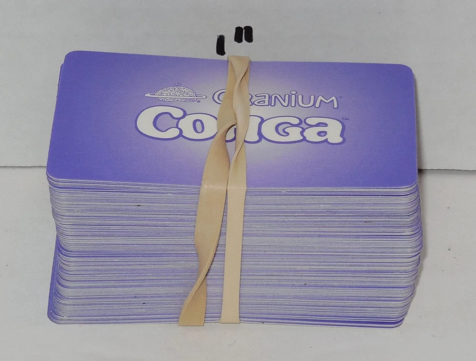 Cranium Conga Board Game Replacement Set of Cards ONLY - Image 1 of 1