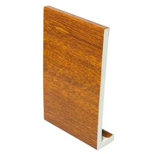 SWISH GOLDEN OAK Fascia UPVC Window Cill Capping Board Plastic PVC - 9mm x 5m - Picture 1 of 21