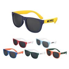 Promotional Color Duo Classic Sunglasses Imprinted with Your  Logo /Text 150 QTY