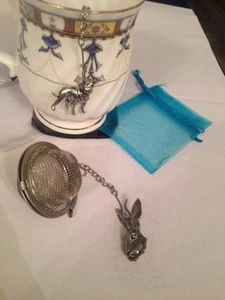 Cabeza de liebre 2 pulgadas infusor de malla bola de té colador de esfera de acero inoxidable A73 - Imagen 1 de 1