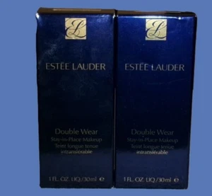 Estee Lauder Double Wear Stay-In-Place Liquid Makeup 7C2 Sienna 1.0 Oz Lot of 2 - Picture 1 of 4