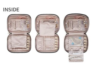 Bagsmart aurora travel jewelry case - Pink - Picture 1 of 12