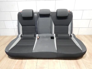 Sitzbank Skoda Octavia 5E Kombi hinten mit Lehne schwarz Isofix teilbar - Bild 1 von 9