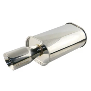 2.5'' ID 4'' OD Performance Sport Great Sound Straight Exhaust Muffler Tip 2.5in - Picture 1 of 6