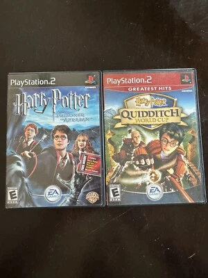 harry potter playstation 2 Prisoner Of Azkaban And Quidditch World Cup Bundle - Image 1 of 4