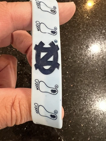 North Carolina Tar Heels NCAA team logo wide wristband  Bracelet Cover