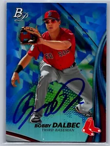 2017 Bowman Platinum #TP-BD Bobby Dalbec Blue Boston Red Sox - Picture 1 of 2