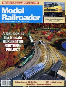 Model Railroader September, 1990 - Picture 1 of 1