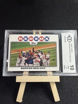Topps Red Sox 234 2008/Rudy Giuliani SSP BCCG 10 Foto 1 de 2