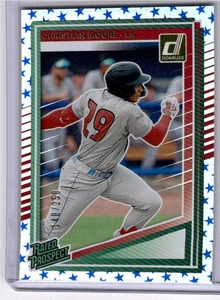 2025 Donruss Stars Parallel Christian Moore 140/250 Los Angeles Angels #145 - Picture 1 of 2