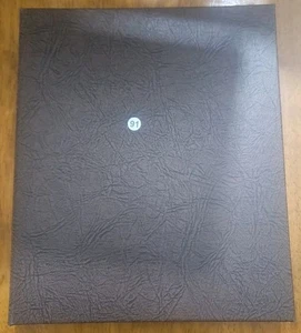Dansco Premium Münzalbum Buch (#7000) Seite 10 (2"x2") Seiten leicht gebraucht - Bild 1 von 5
