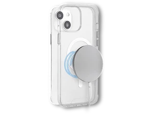 Funda móvil - ISY ISC-1107 Mag, Para iPhone 14, Trasera, TPU, Transparente - Imagen 1 de 4