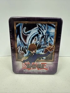 Yugioh Tin da Collezione 2002 Seto Kaiba Occhi Blu Drago Bianco Nuovo con scatola SIGILLATO - Foto 1 di 8