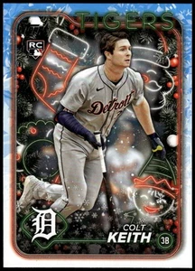 2024 Topps Holiday Colt Keith (RC) Rookie Detroit Tigers - Bild 1 von 2