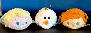 Disney Store Frozen Elsa Anna Olaf Tsum Tsum 3.5” Mini Plush Stuffed Animal A8 - Picture 1 of 3