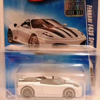 Ferrari F430 Spider 2009 Hot Wheels sellado de fábrica.  Serie Dream Garage 07/10. Foto 1 de 4