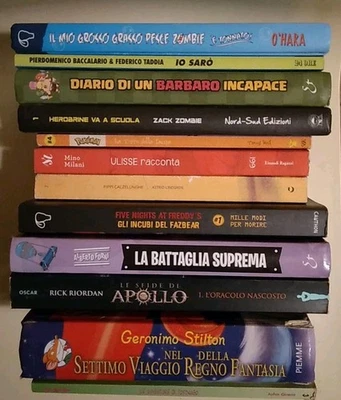 MUST & BEST SELLER 12 Libri per ragazzi  vedi Titoli - Immagine 1 di 4