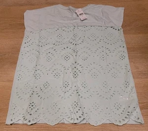 Talbots Women's Lace Sleeveless Top Size XS Blue Blouse NEW 👚 - Picture 1 of 7