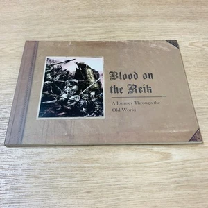 Libro Black Library Blood on the Reik copertina morbida Viaggio nel Vecchio Mondo - Foto 1 di 6