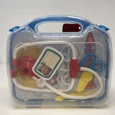 9 шт. детский докторский набор с чехлом, черно-белый, совершенно новый - Изображение 1 из 4