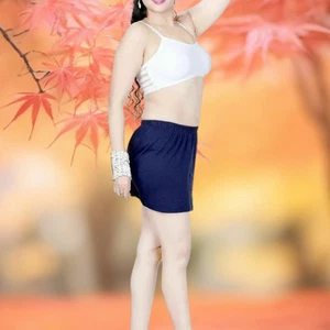 Womens Blue Lycra Mini Skirt – Stretch Bodycon Short Skater Party Clubwear - Picture 1 of 7