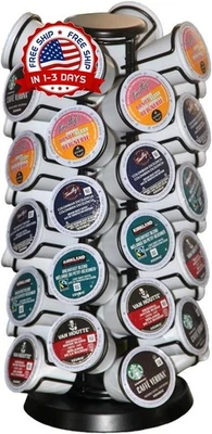 Carrusel para cápsulas de café soporte giratorio de 360 para cápsulas K Cup Foto 1 de 4