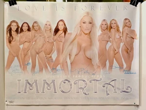 2001 signiertes IMMORTAL Love Is Forever: Jill Kelly Film Promo Poster (24"x18") - Bild 1 von 9