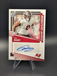YAYA DIABY 2025 Donruss AUTO Signature Marks #SM-YDY Buccaneers - FREE SHIPPING - Picture 1 of 2