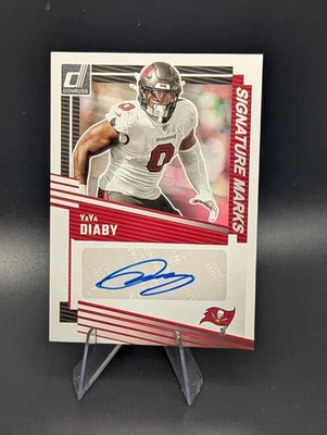 YAYA DIABY 2025 Donruss AUTO Signature Marks #SM-YDY Buccaneers - FREE SHIPPING - Image 1 of 2