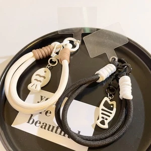 Anti Lost Phone Strap Cartoon Fish Car Key Ring Universal Earphone Pendant - Photo 1 sur 10