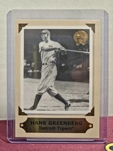 2001 Fleer Greats Of The Game Retrospection Collection # 9RC Hank Greenberg - Picture 1 of 2
