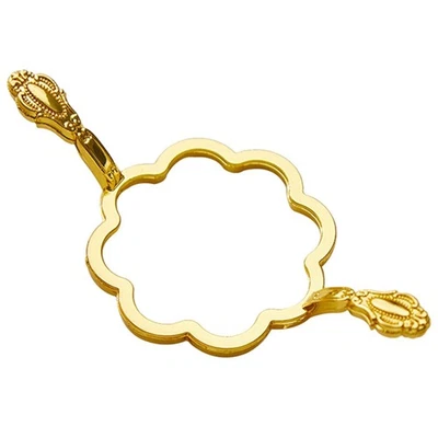 Moldes de sello de cera de metal con forma redonda y de flor para sello de cera Foto 1 de 4